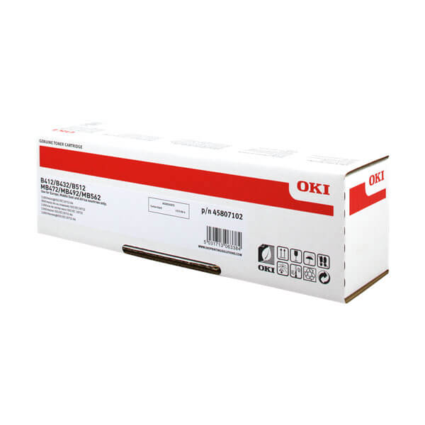 Original OKI (45807102) Toner Black