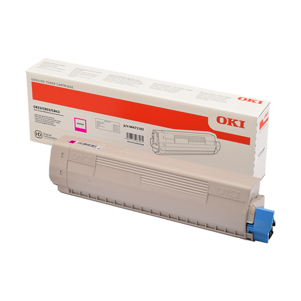 Original OKI 46471102 (C) Toner Magenta