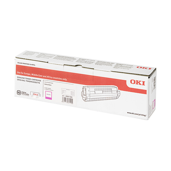 Original OKI 46861306 Toner Magenta