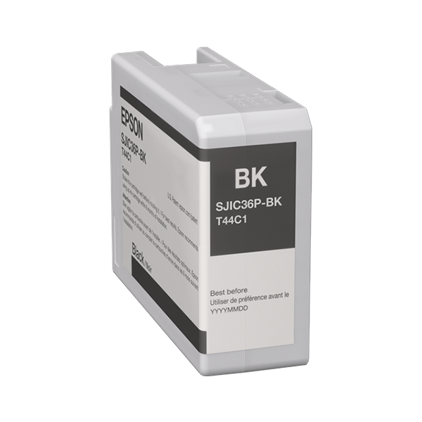 Original Epson SJIC36P-K (C13T44C140) Druckerpatrone Schwarz