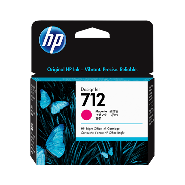 Original HP 712 (3ED68A) Druckerpatrone Magenta