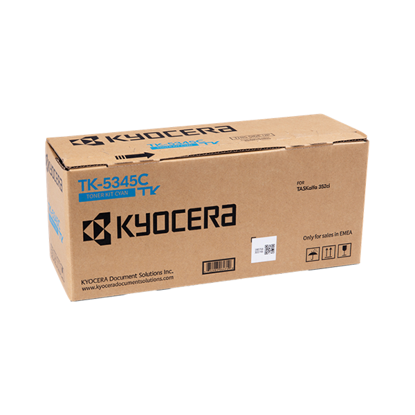 Original Kyocera TK-5345C (1T02ZLCNL0) Toner Cyan