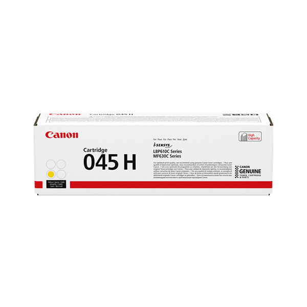 Original Canon 045hy (1243C002) Toner Yellow