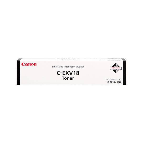 Original Canon C-EXV18 (0386B002) Toner Schwarz