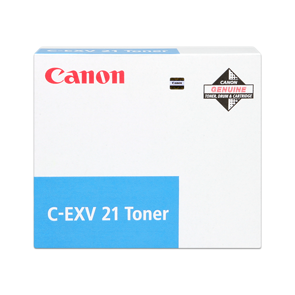 Original Canon C-EXV21C (0453B002) Toner Cyan