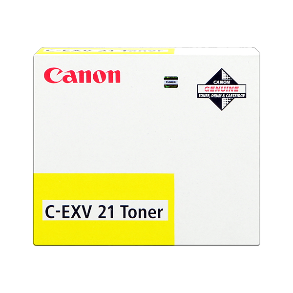 Original Canon C-EXV21Y (0455B002) Toner Gelb