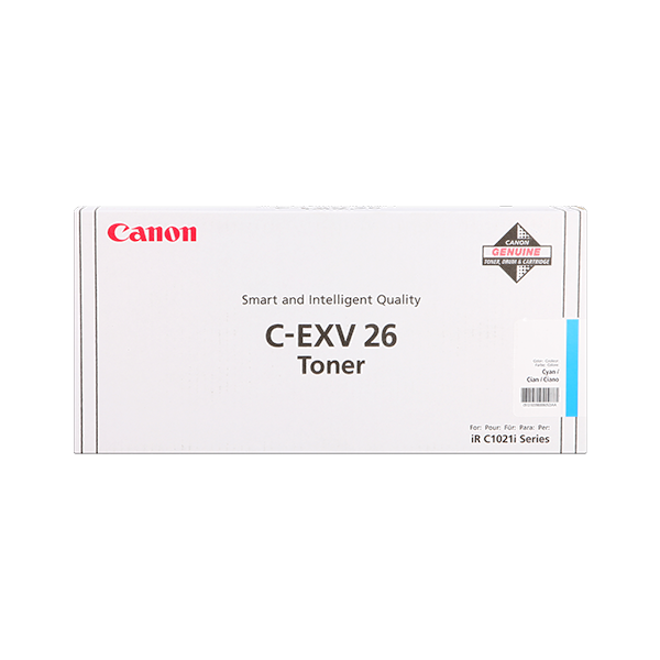 Original Canon C-EXV26C (1659B006) Toner Cyan