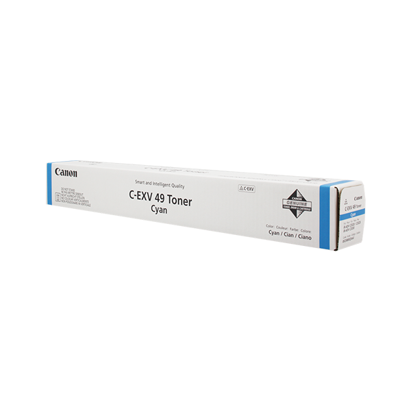 Original Canon C-EXV49C (8525B002) Toner Cyan