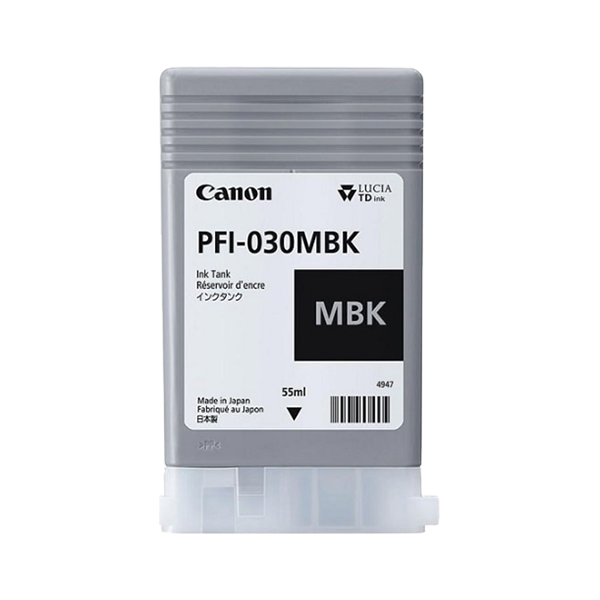 Original Canon PFI-030MBK (3488C001) Druckerpatrone Schwarz (Matt)