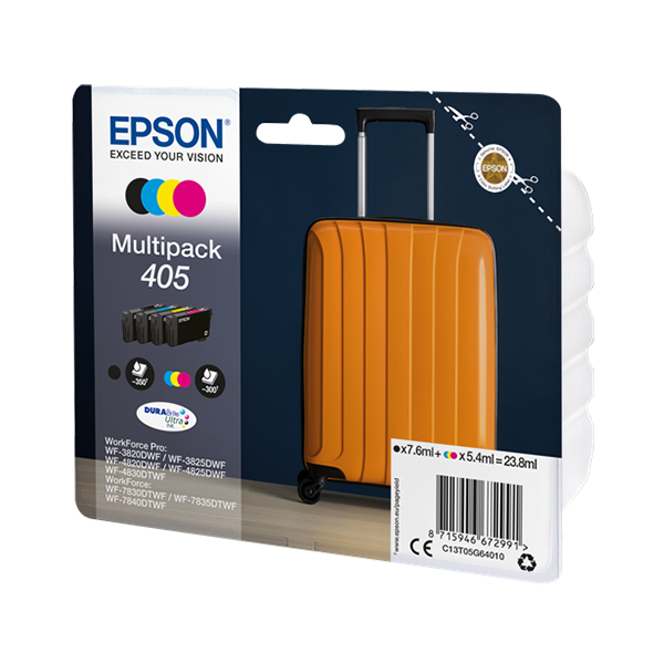 Original Epson 405 (C13T05G64010) Druckerpatronen Spar-Set