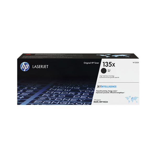 Original HP 135X (W1350X) Toner Schwarz