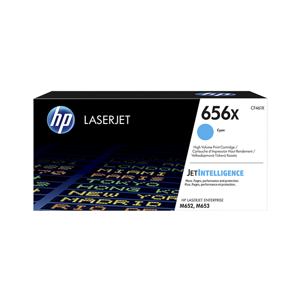 Original HP CF461X / 656X Toner Cyan