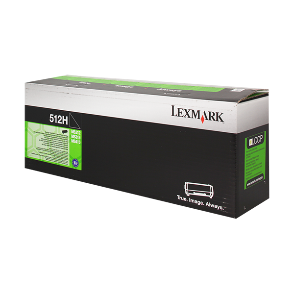 Original Lexmark 51F2H00 (512H) Toner Schwarz