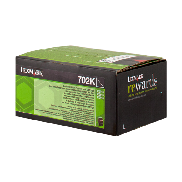 Original Lexmark 70C20K0 (702K) Toner Schwarz