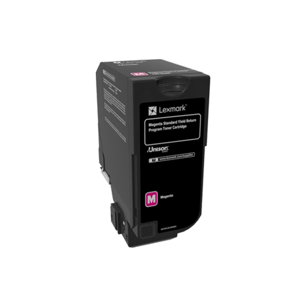 Original Lexmark 74C2SM0 Toner Magenta