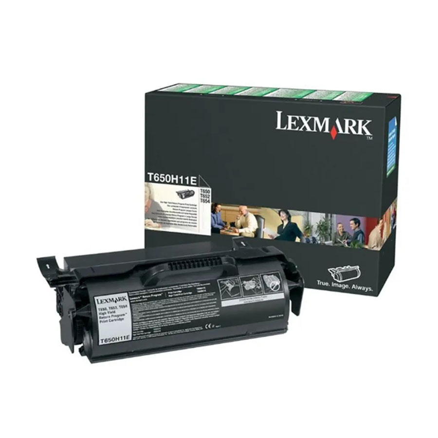 Original Lexmark T650H11E Toner Schwarz