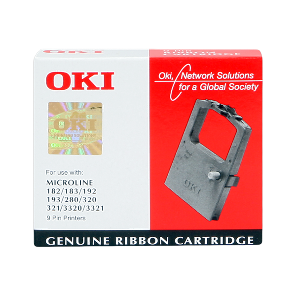 Original OKI 09002303 (182/3321) Farbband Schwarz