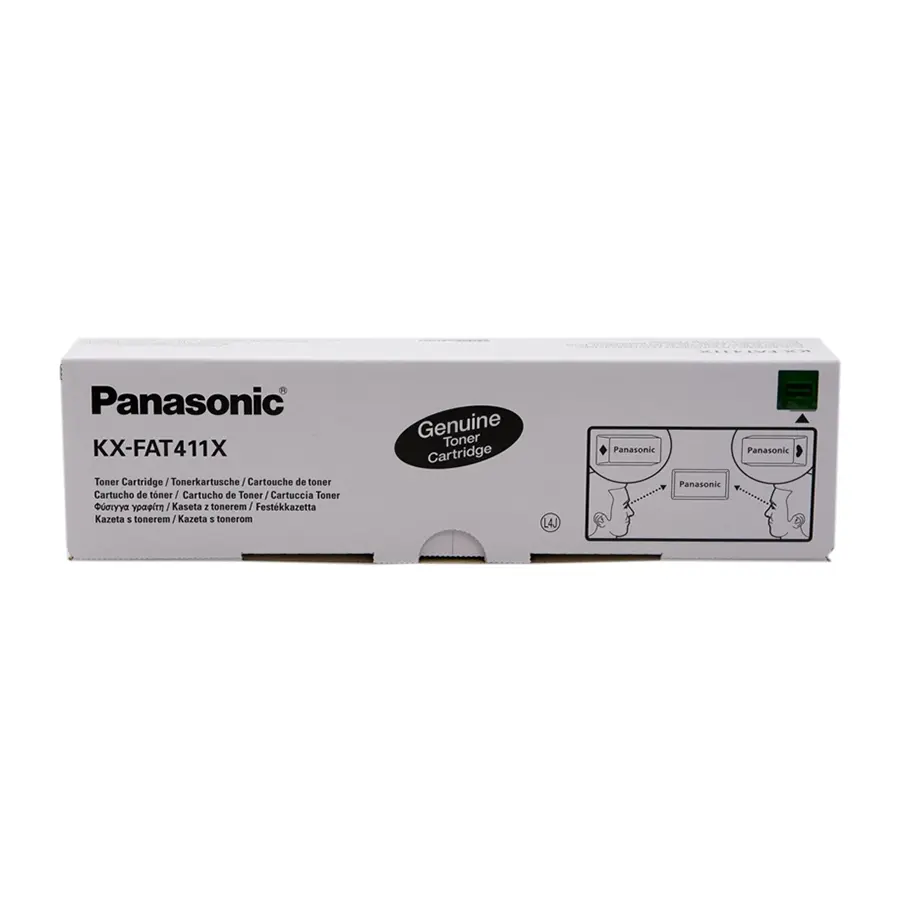 Original Panasonic KX-FAT411X Toner Schwarz (KX-FAT411E)