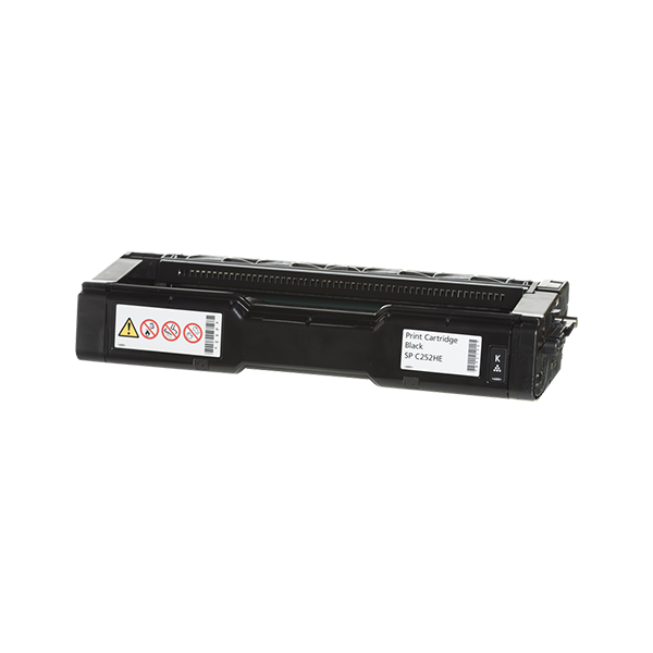 Original Ricoh 407716 (SP C252HE) Toner Schwarz