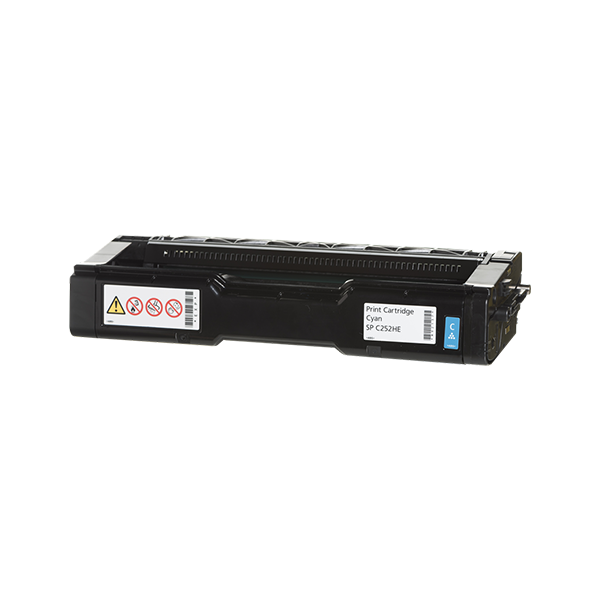 Original Ricoh 407717 (SP C252HE) Toner Cyan