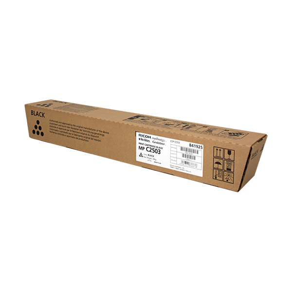 Original Ricoh 841925 Toner Schwarz (MP C2503bk)