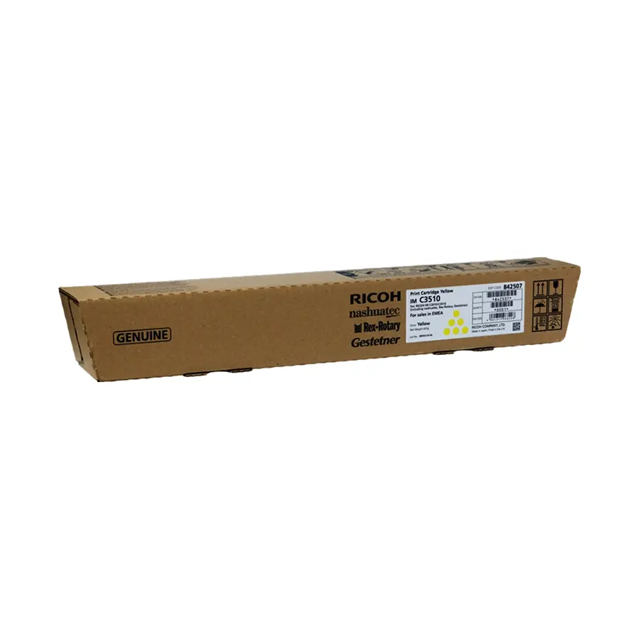 Original Ricoh 842507 Toner Gelb