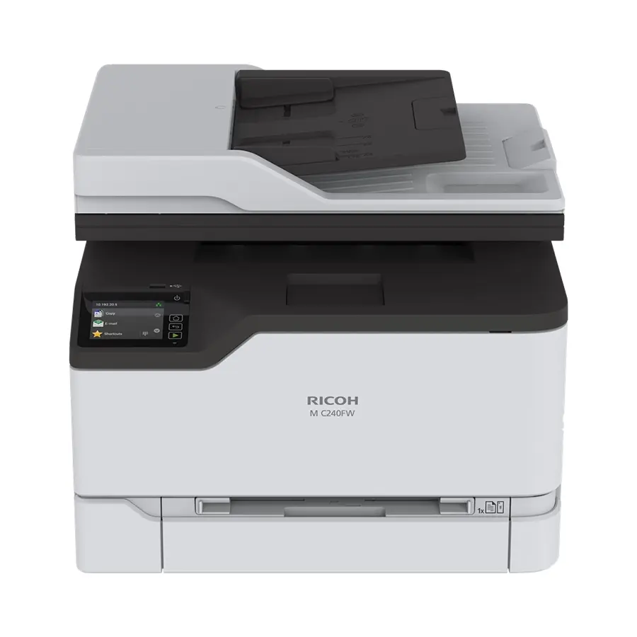 Ricoh Drucker M C240FW Farblaser-Multifunktionsdrucker