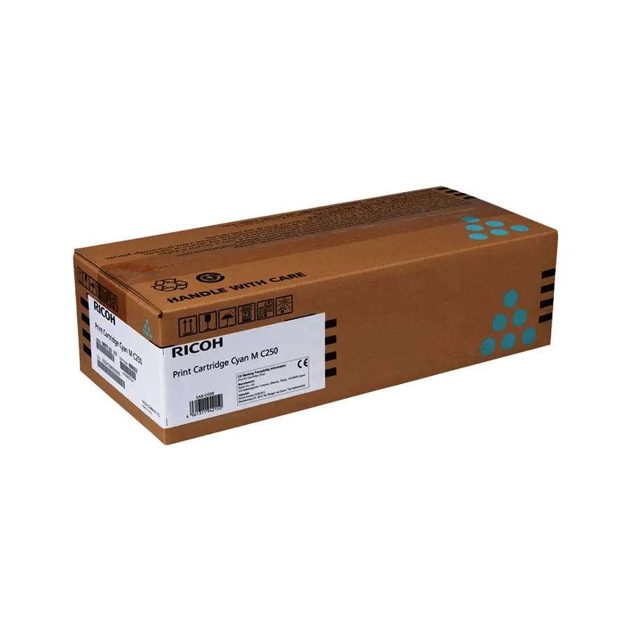 Original Ricoh M C250C Toner Cyan (408353)