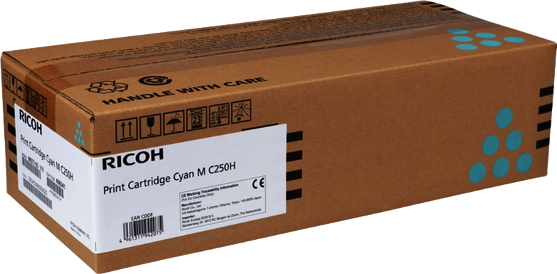 Original Ricoh M C250HC Toner Cyan (408341)