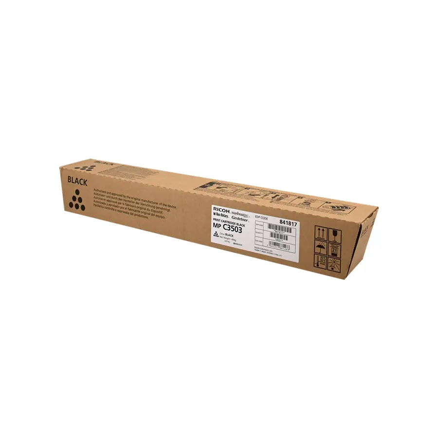 Original Ricoh MP C3503BK Toner Schwarz (841817)