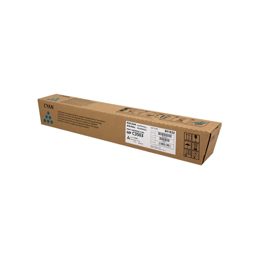 Original Ricoh MP C3503C Toner Cyan (841820)