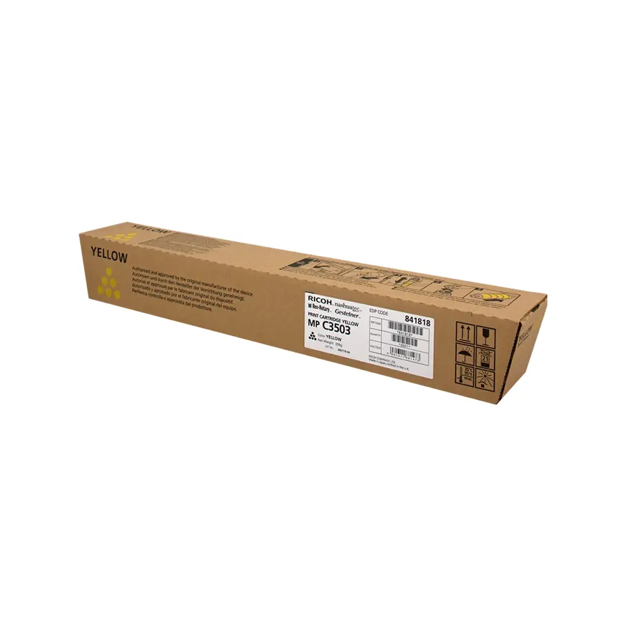 Original Ricoh MP C3503Y Toner Gelb (841818)