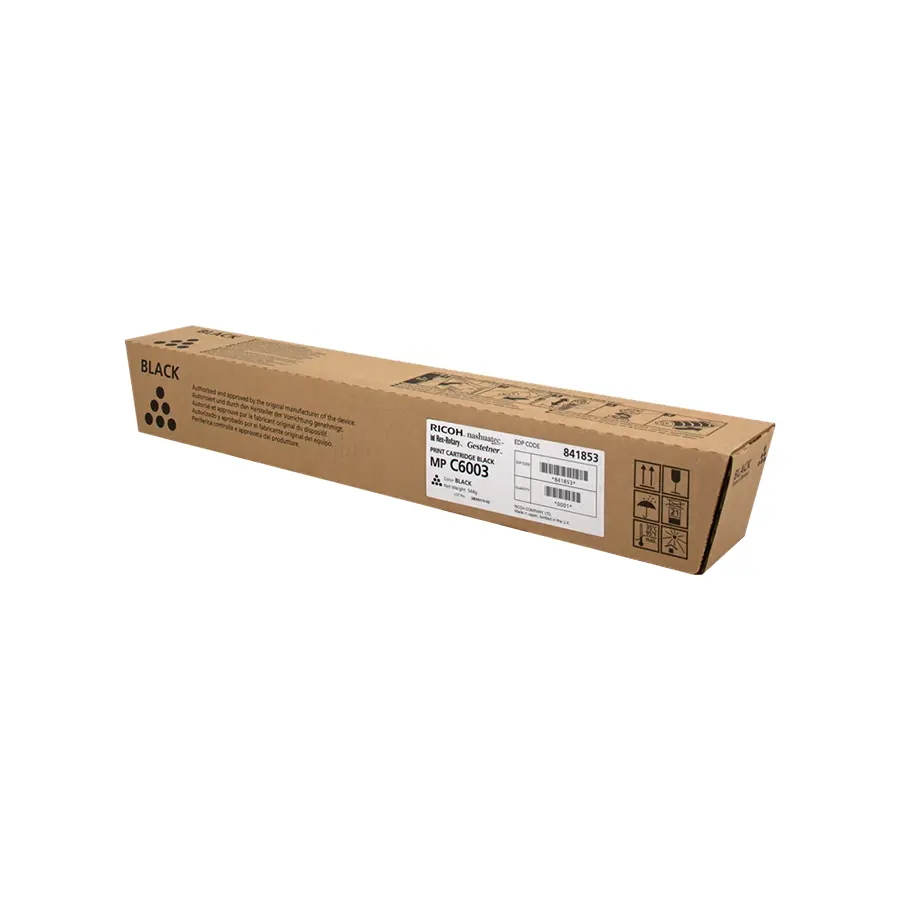 Original Ricoh MP C6003BK Toner Schwarz (841853)