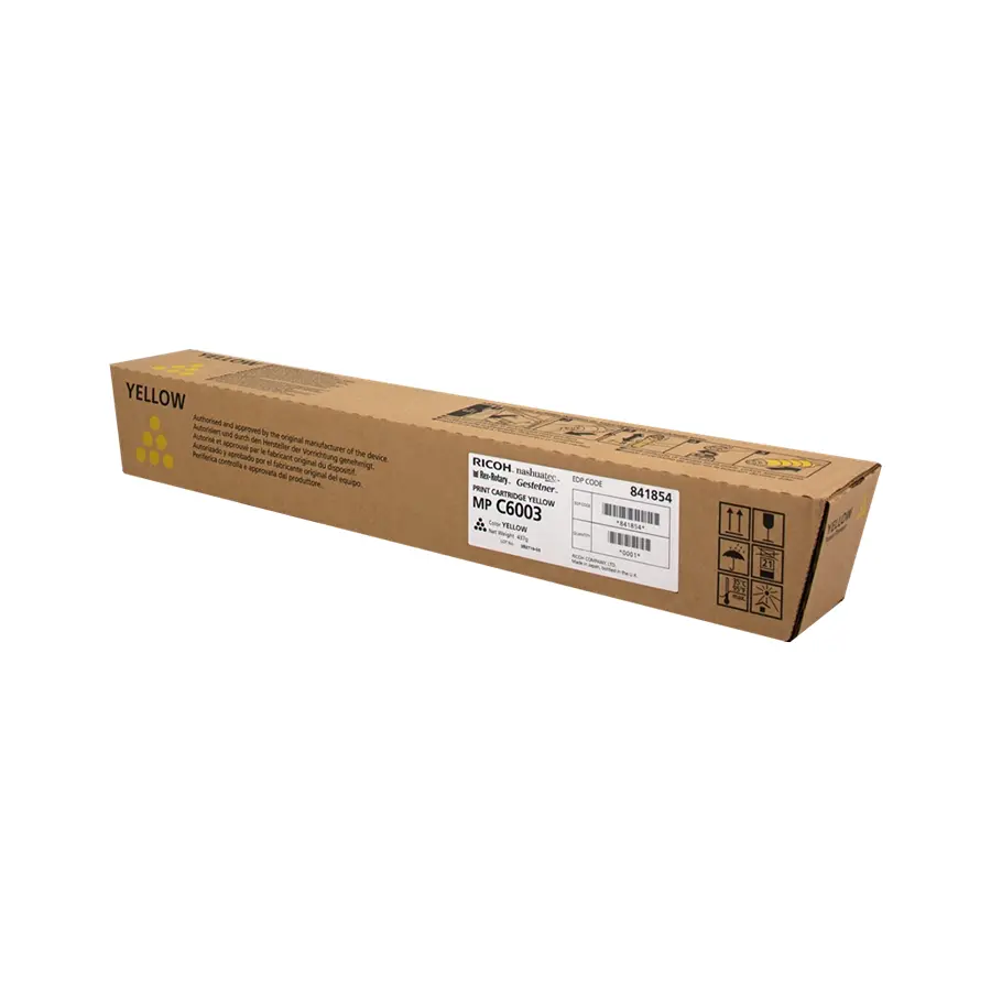 Original Ricoh MP C6003Y Toner Gelb (841854)