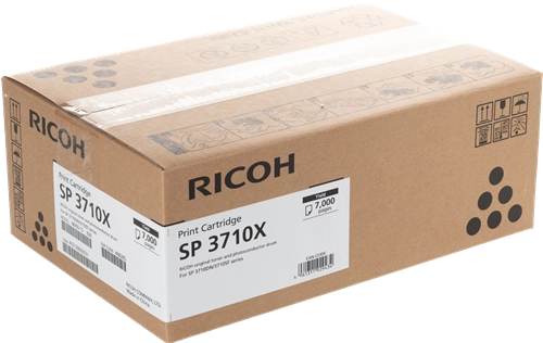 Original Ricoh SP 3710X (408285) Toner Schwarz