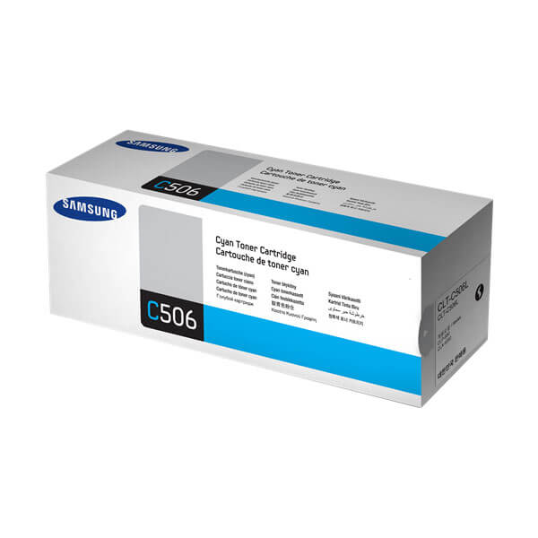 Original Samsung CLT-C506L Toner Cyan