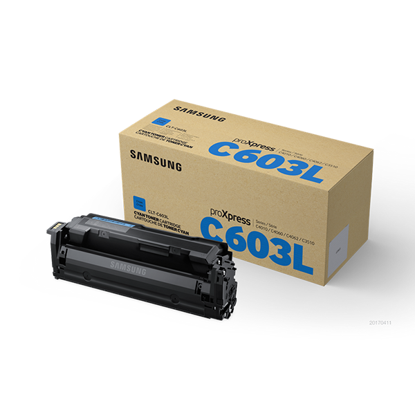 Original Samsung CLT-C603L / C603L Toner Cyan