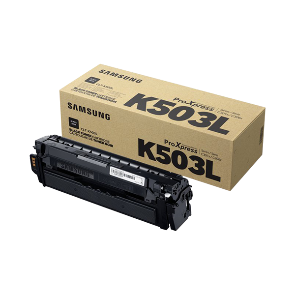 Original Samsung CLT-K503L / K503L Toner Schwarz