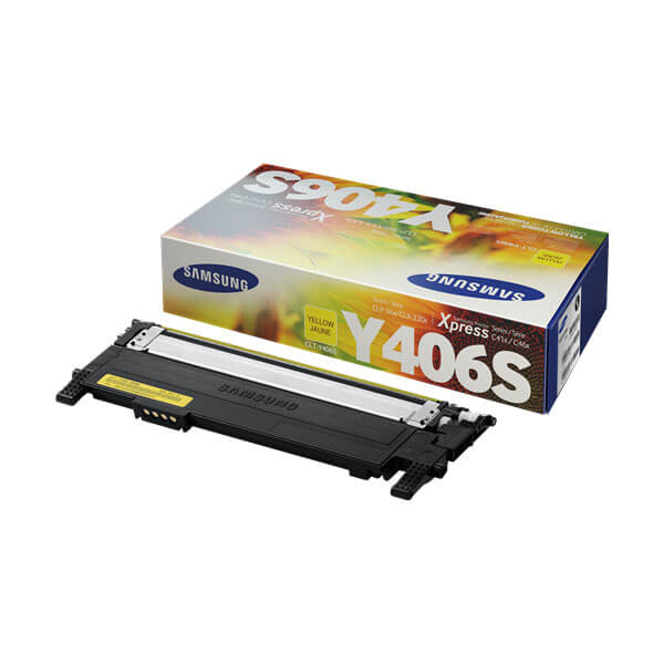 Original Samsung CLT-Y406S Yellow Toner