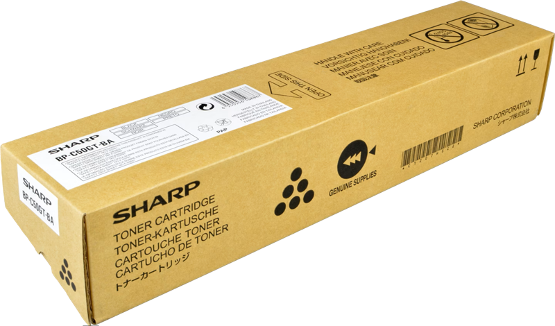 Original Sharp BP-C50GTBA Toner Schwarz