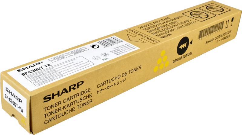 Original Sharp BP-C50GTYA Toner Gelb