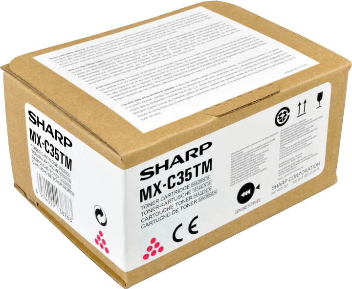 Original Sharp MX-C35TM Toner Magenta