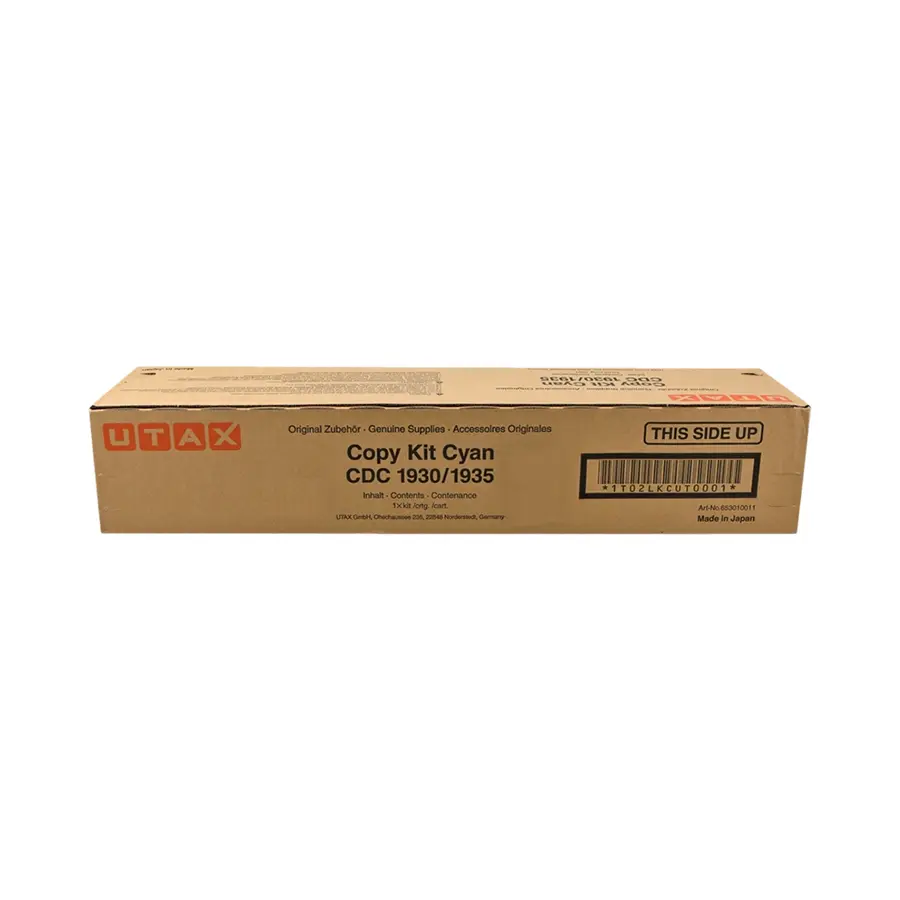 Original Utax 653010011 Toner Cyan