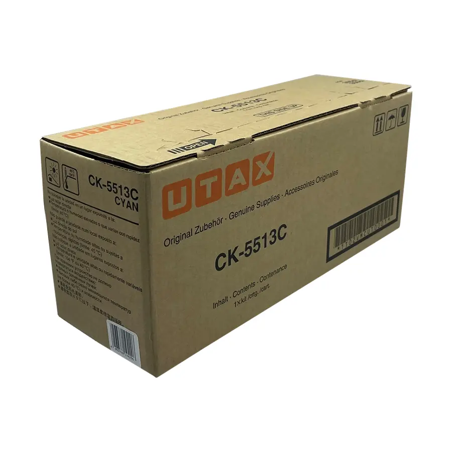 Original Utax PK-5013C Toner Cyan (1T02NTCUT0)