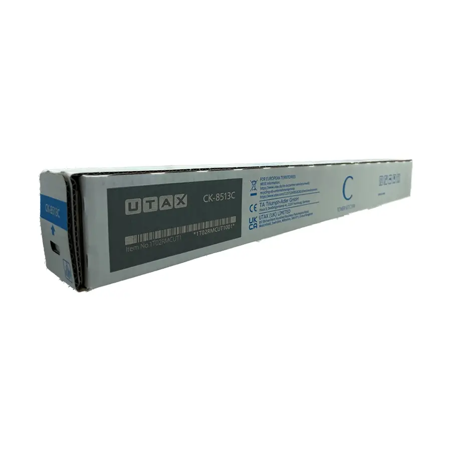 Original Utax CK-8513C Toner Cyan (1T02RMCUT1)