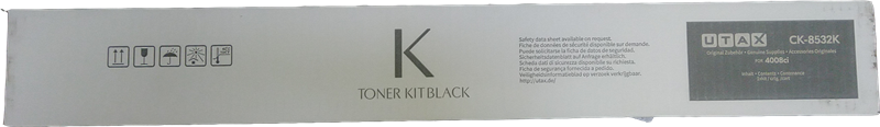 Original Utax CK-8532k / 1T02YM0UT0 Toner Schwarz