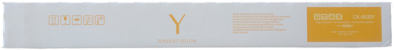 Original Utax CK-8532y / 1T02YMAUT0 Toner Gelb