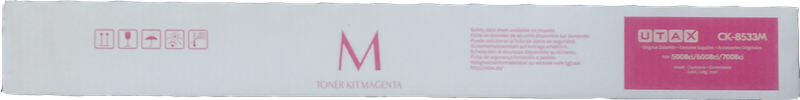 Original Utax CK-8533m / 1T02XCBUT0 Toner Magenta