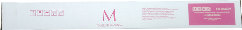 Original Utax CK-8540M / 1T0C2MBUT0 Toner Magenta