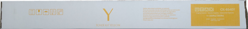 Original Utax CK-8540Y / 1T0C2MAUT0 Toner Gelb